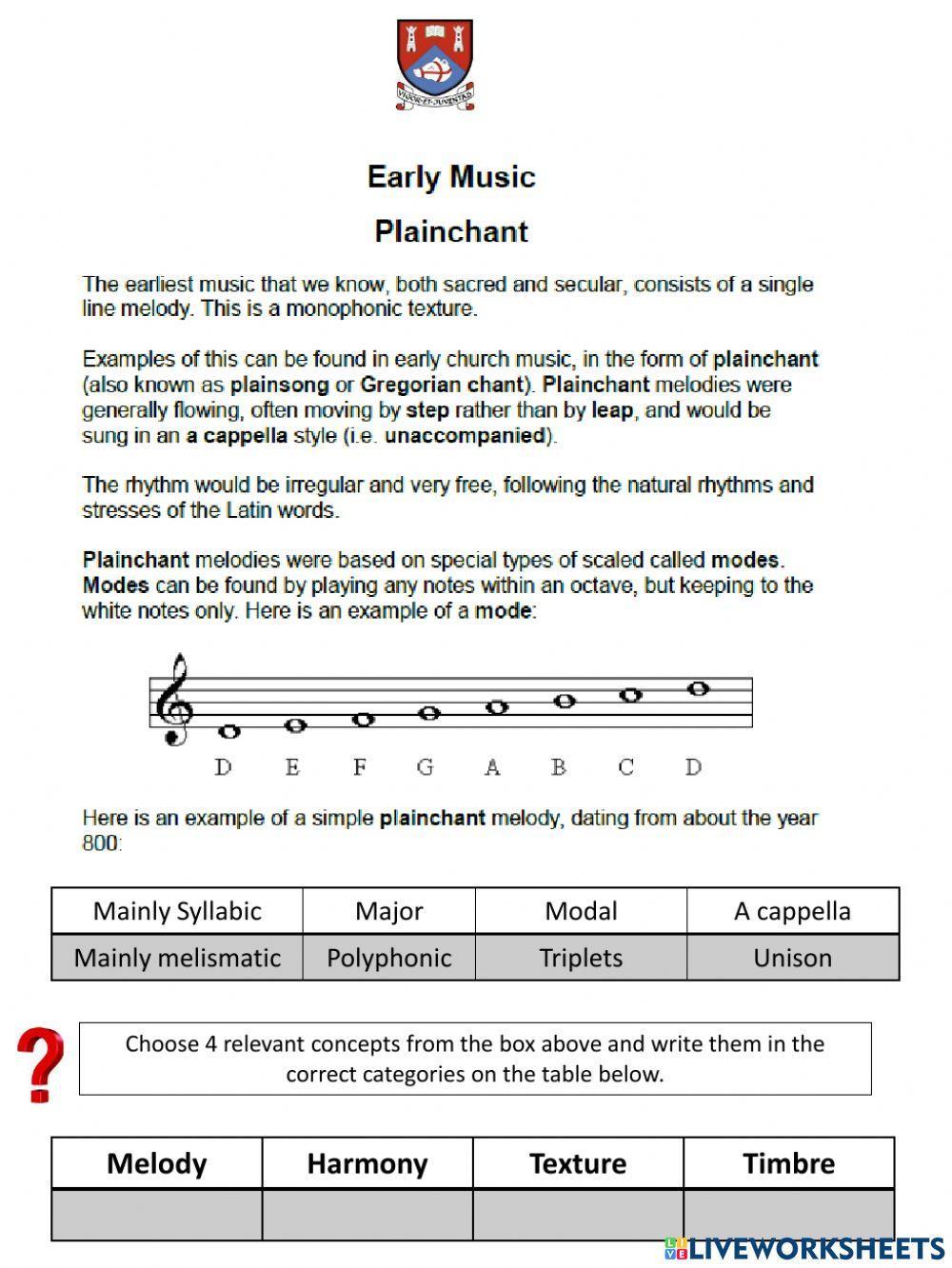 Adv Higher Renaissance Music 1