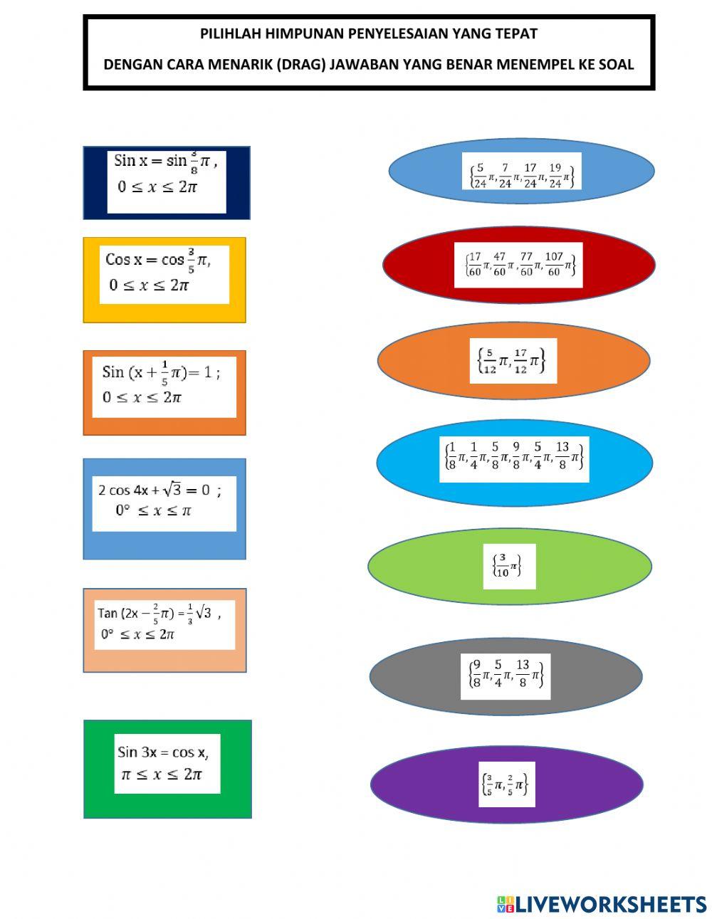Tugas 2persamaan trigonometri