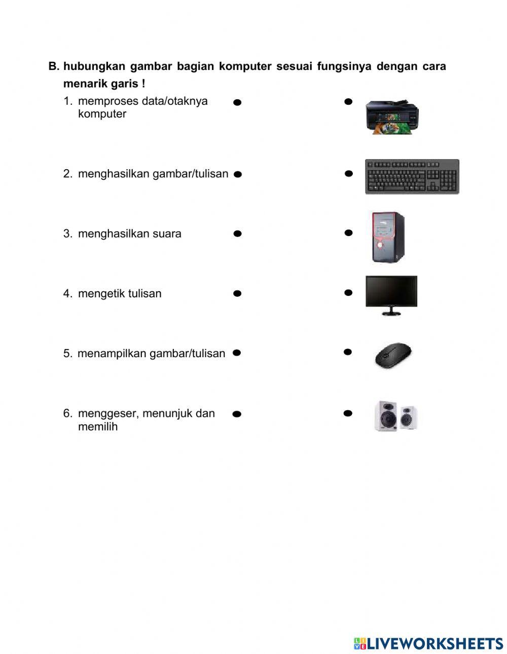 Mengenal perlengkapan komputer
