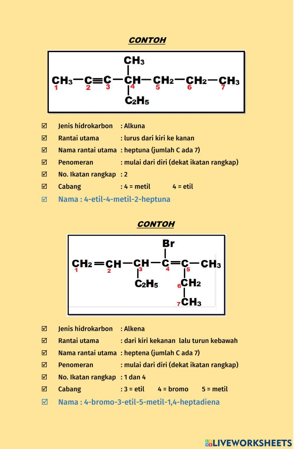 Penentuan dan Tatanama Senyawa Hidrokarbon