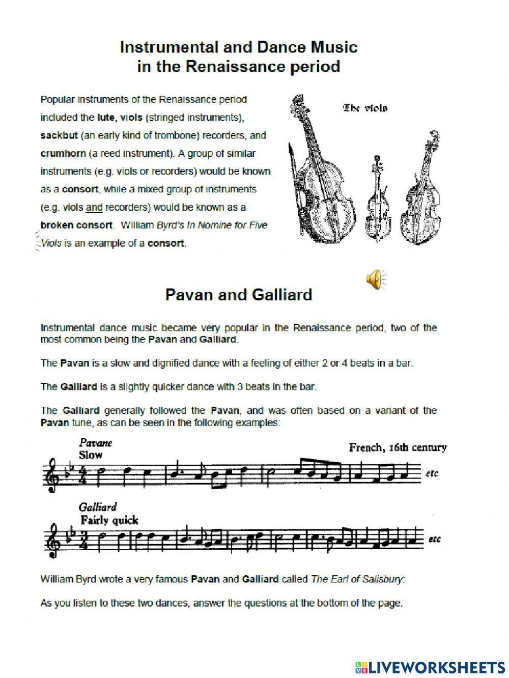 Adv Higher Renaissance Music 2