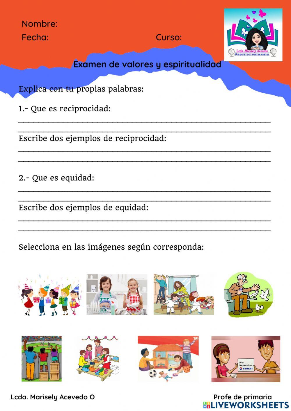 El valor de la reciprocidad y equidad