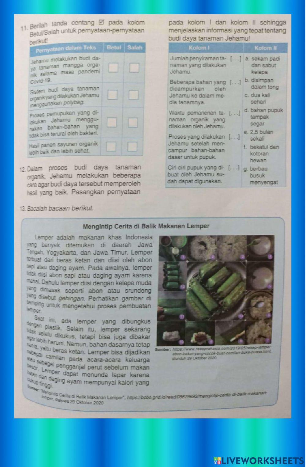 Paket 1 Literasi No. 1-15