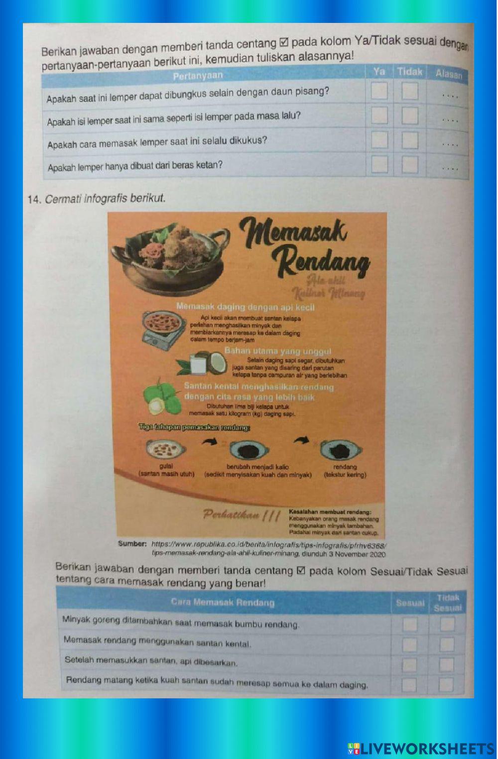 Paket 1 Literasi No. 1-15