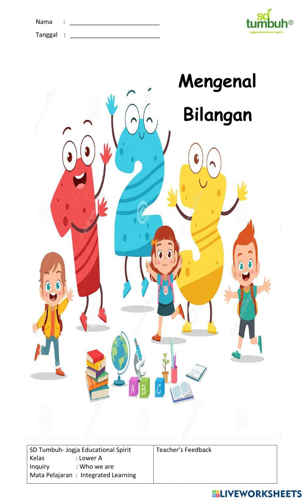 Integrated Learning-Mengenal bilangan 1-999