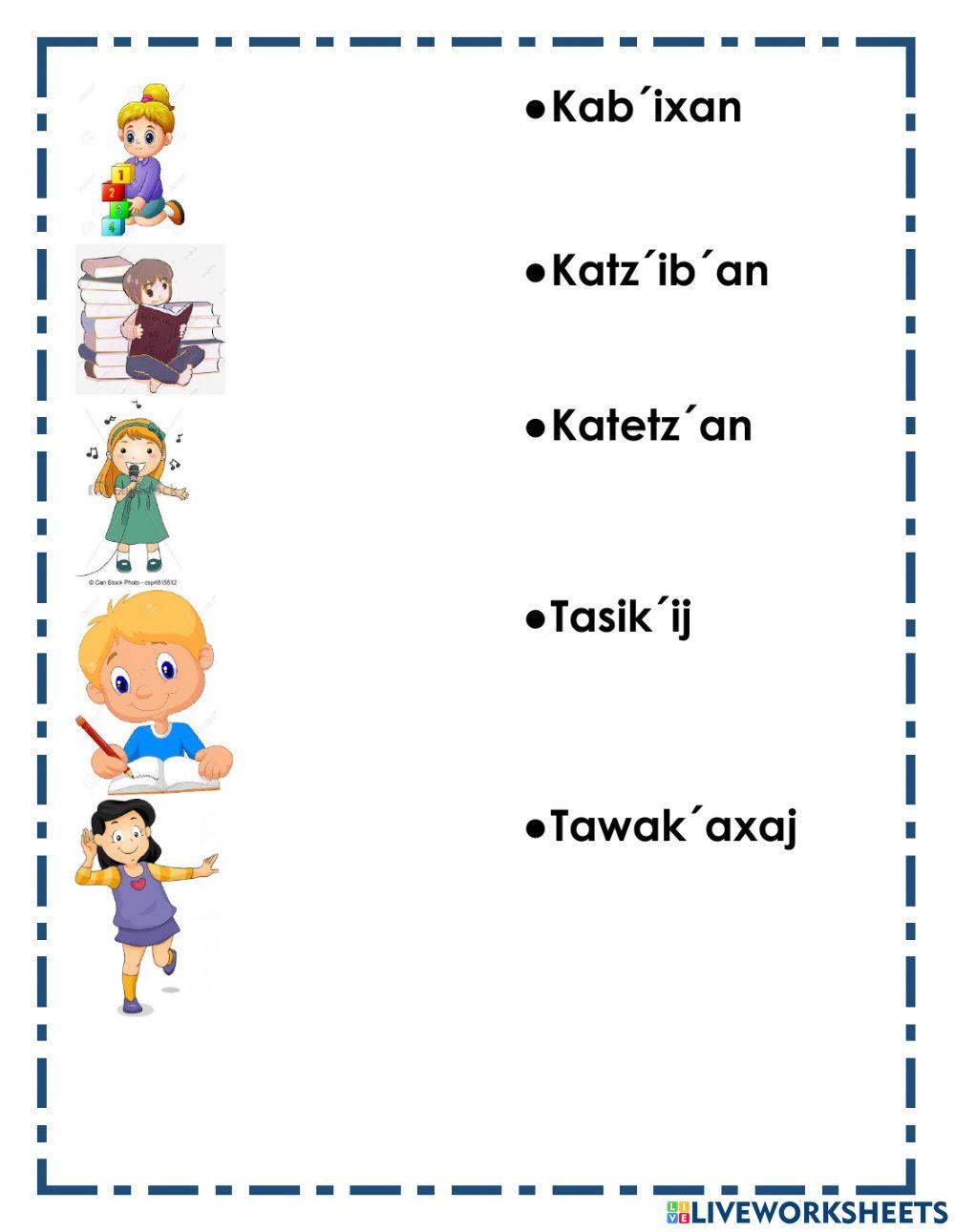 Mejora académica kaqchikel - IV Bimestre