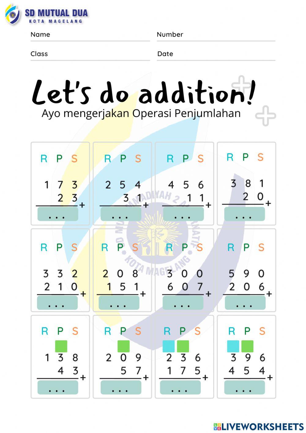 Latihan Pendalaman Matematika