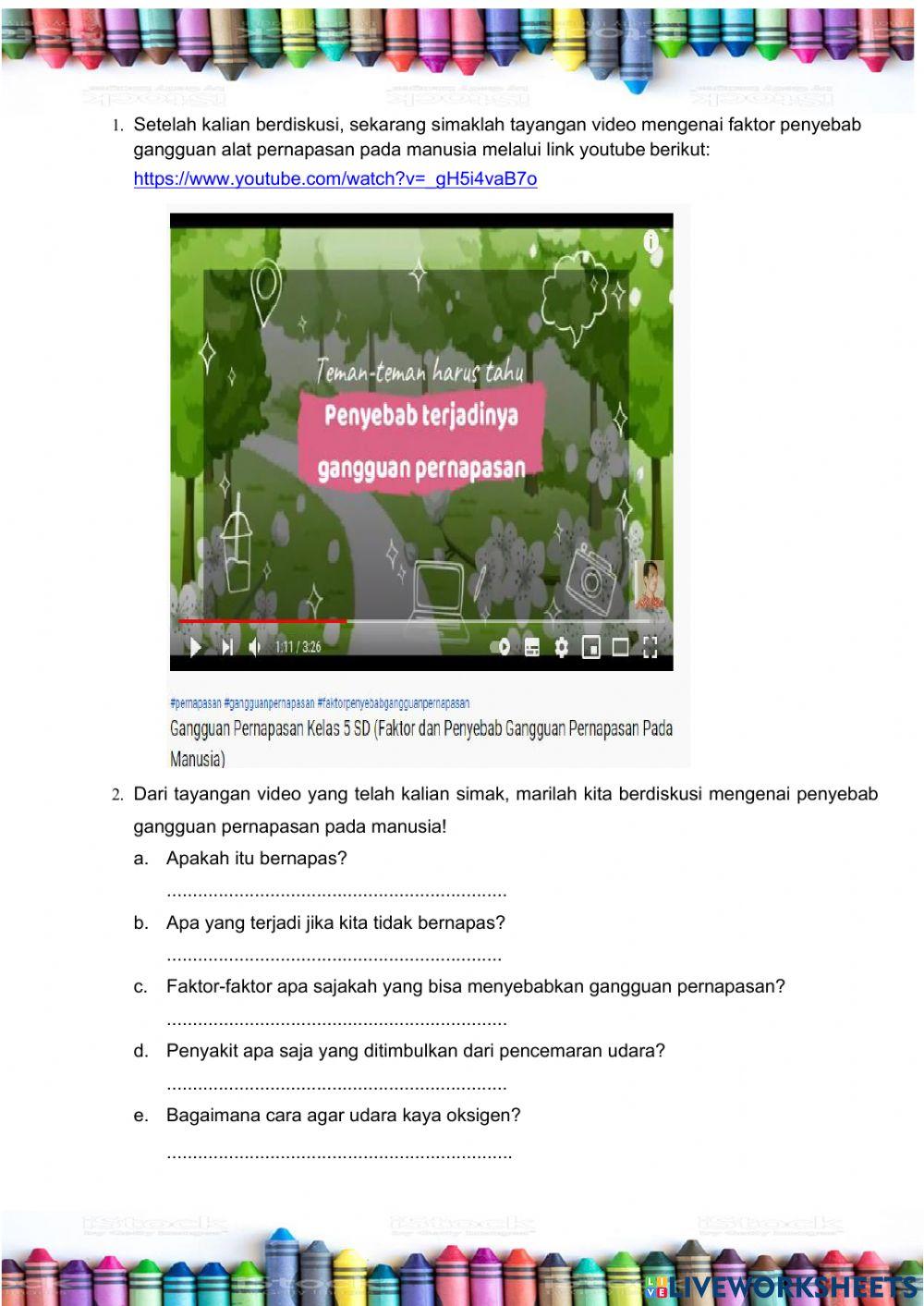 Tematik Tema 2 Subtema 2 Pembelajaran 1