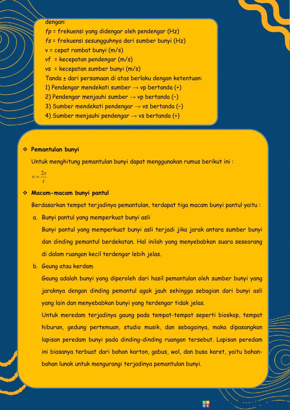 LKPD Getaran Gelombang dan Bunyi