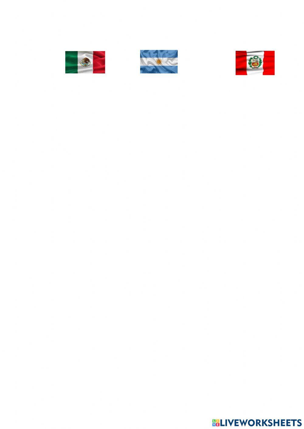 La bandera del perú