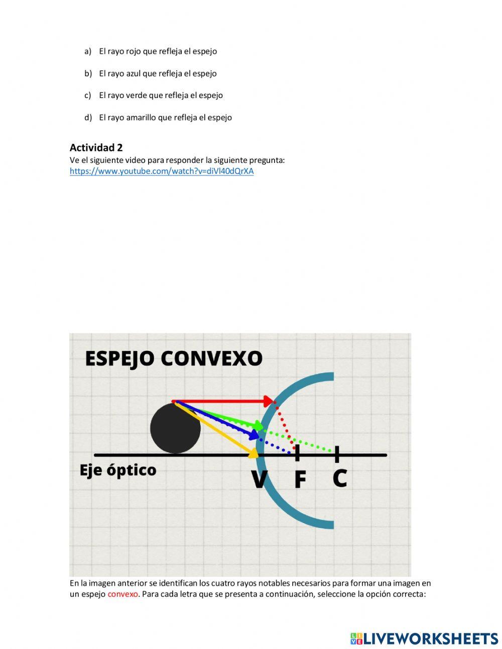 Fisica-formación de imágenes-espejos curvos