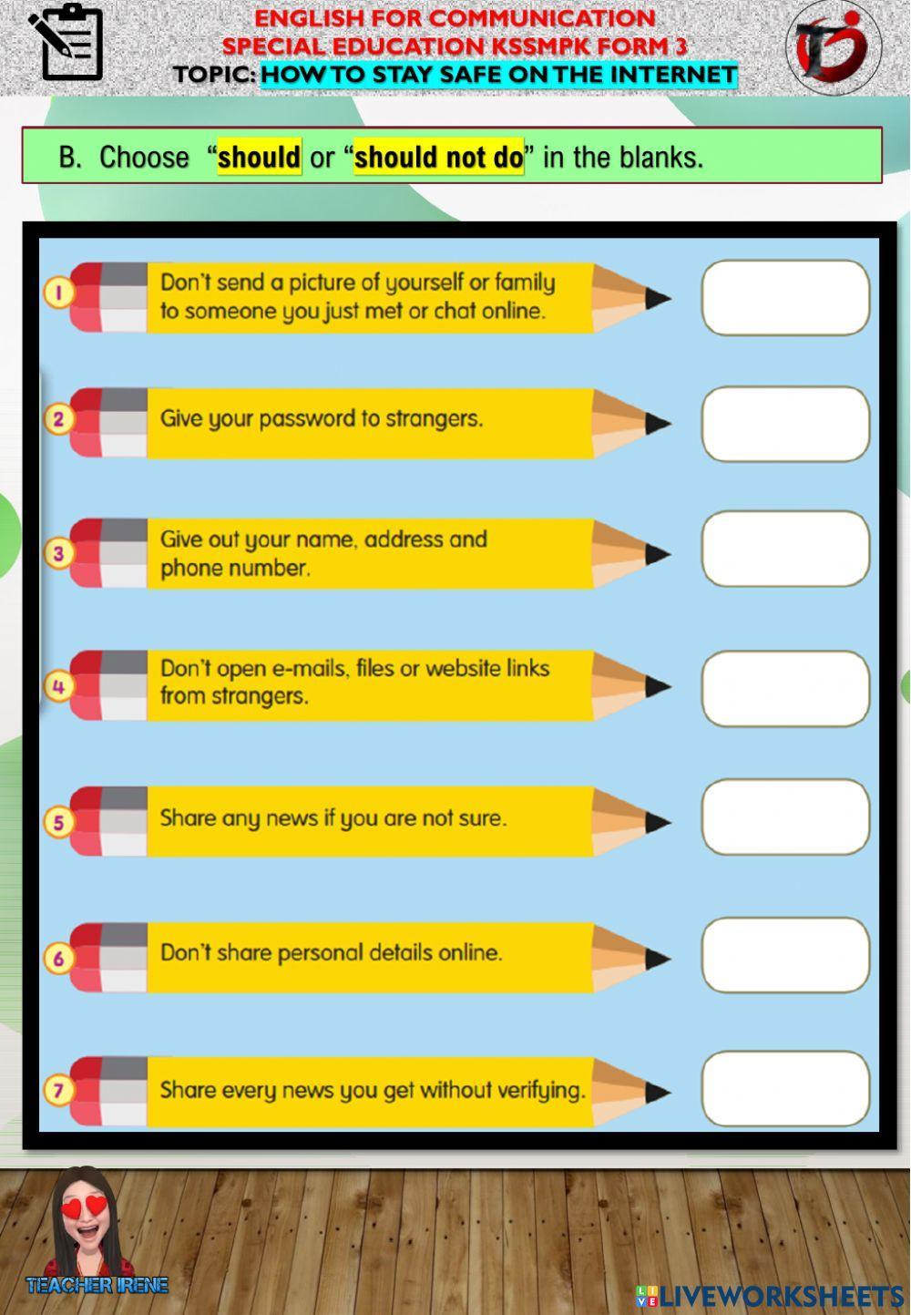 Not Sure, Don't Share