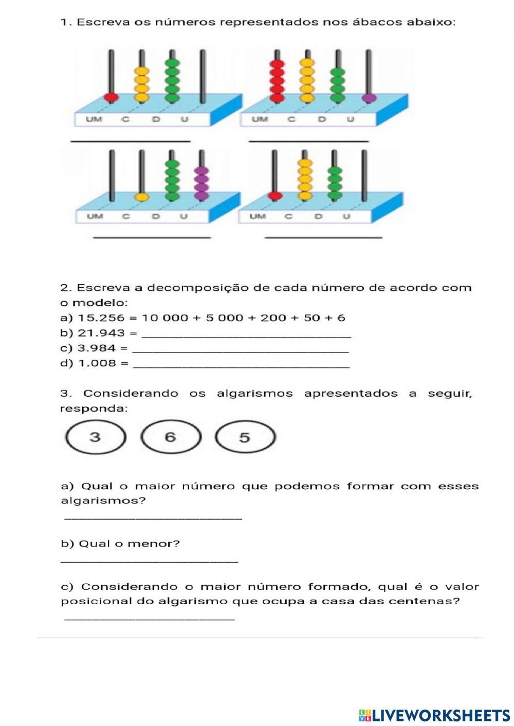 Sostema de numeração