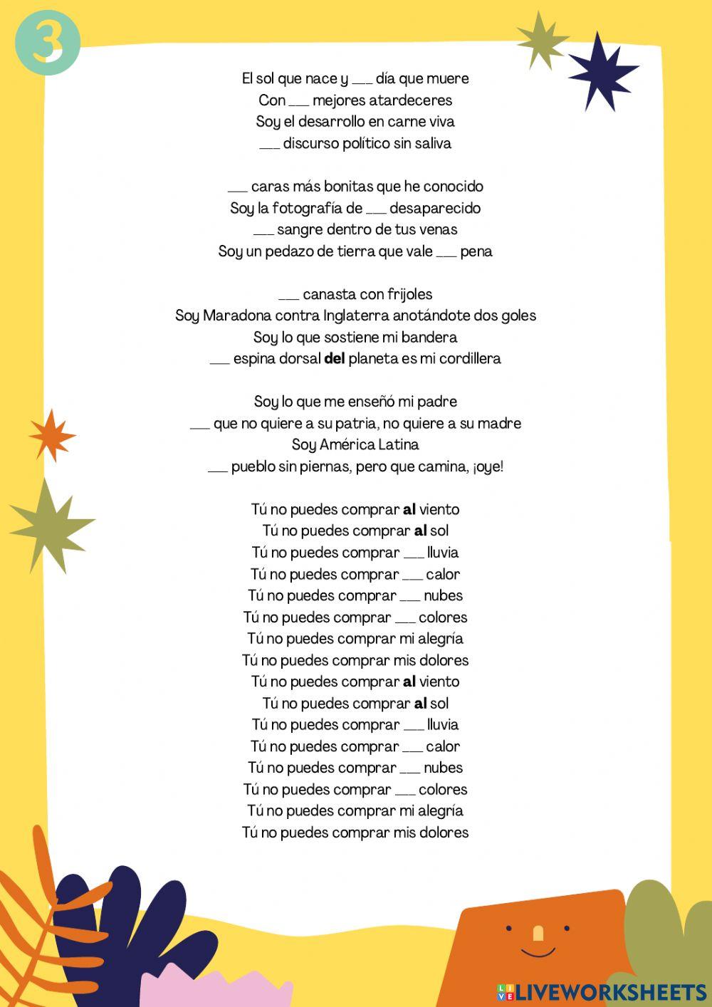 Latinoamérica y los artículos