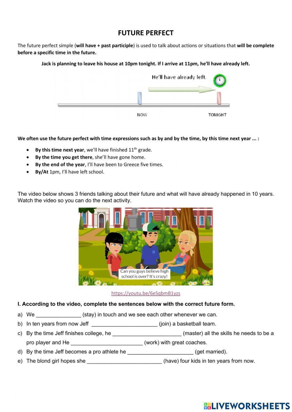 Future perfect - best friends