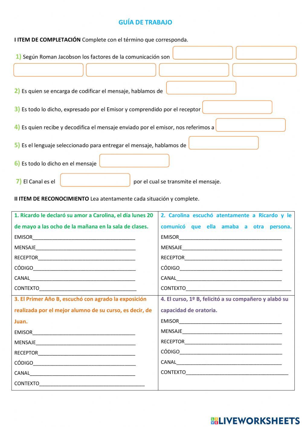 Factores de la comunicación