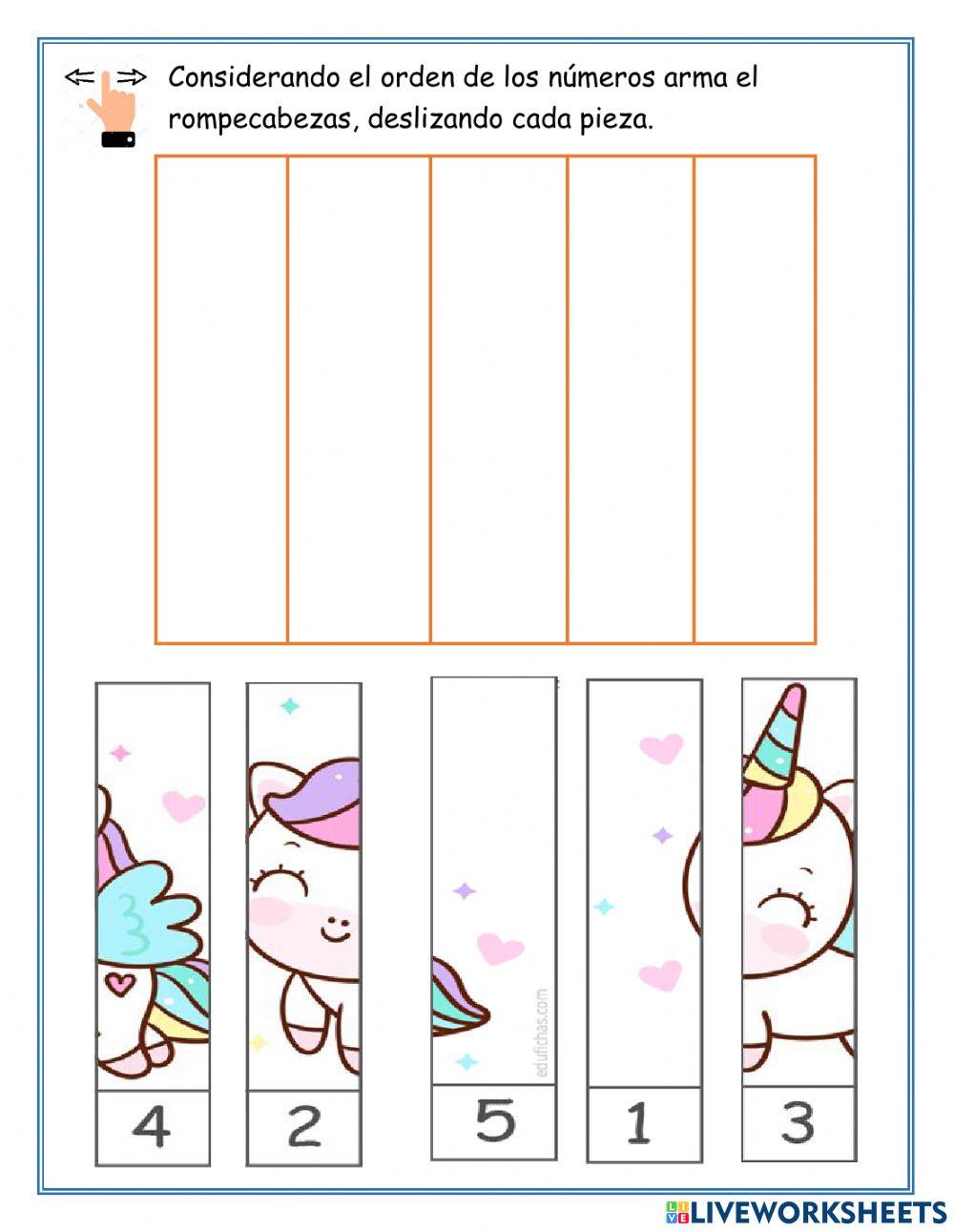 Taller números y atencion