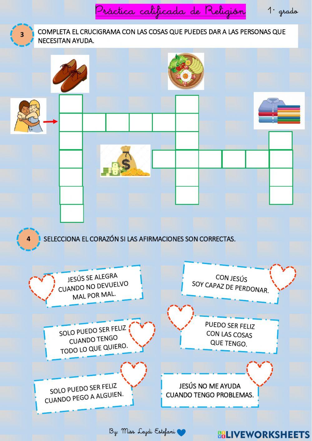 Práctica de Religión.