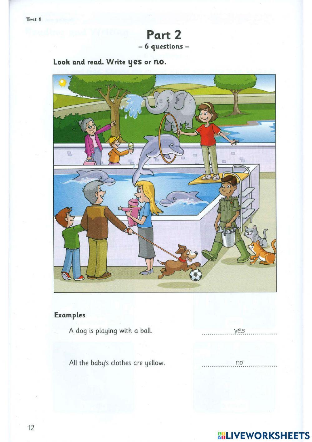 Movers Reading and Writing (1)