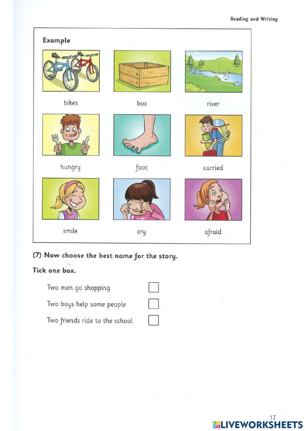 Movers Reading and Writing (1)