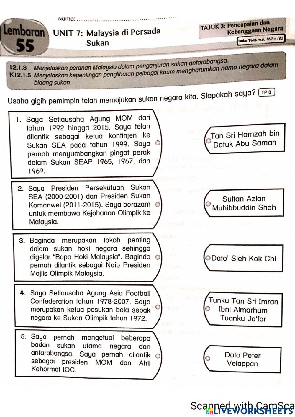 Malaysia di persada dunia
