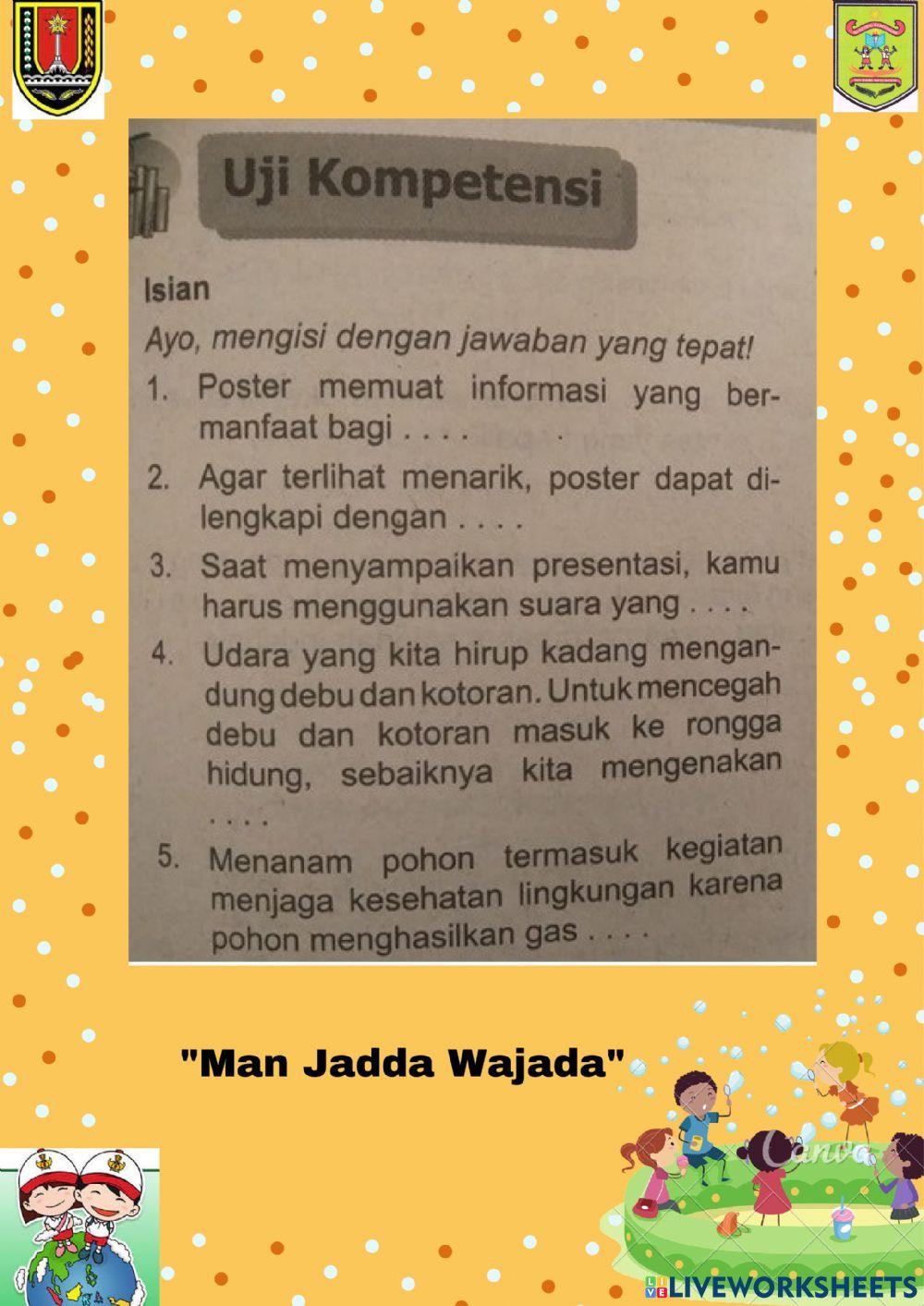 LKPD KELAS 5 Tema 2 Sub Tema 3 PB 5 DAN 6