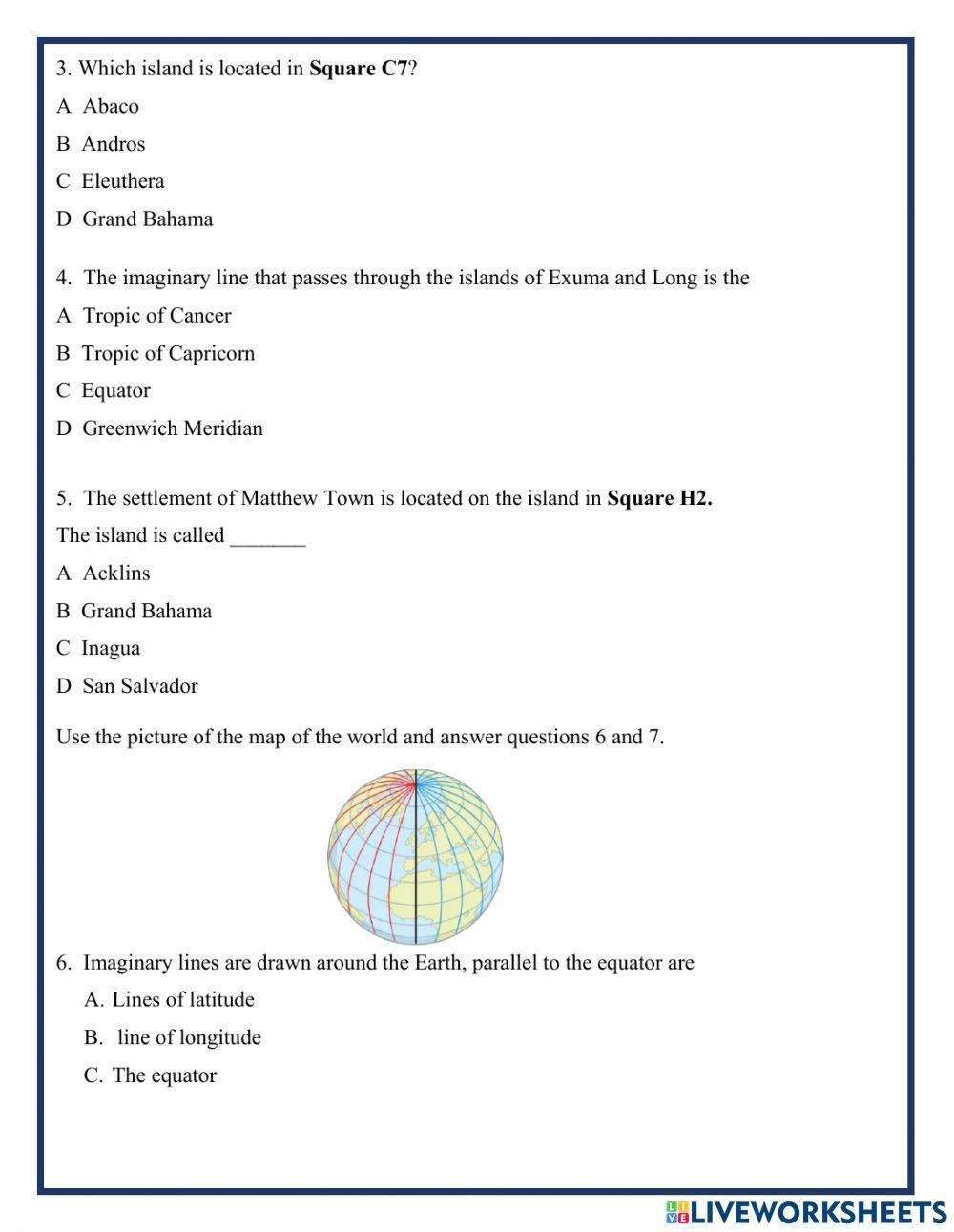 Where is The Bahamas Part B