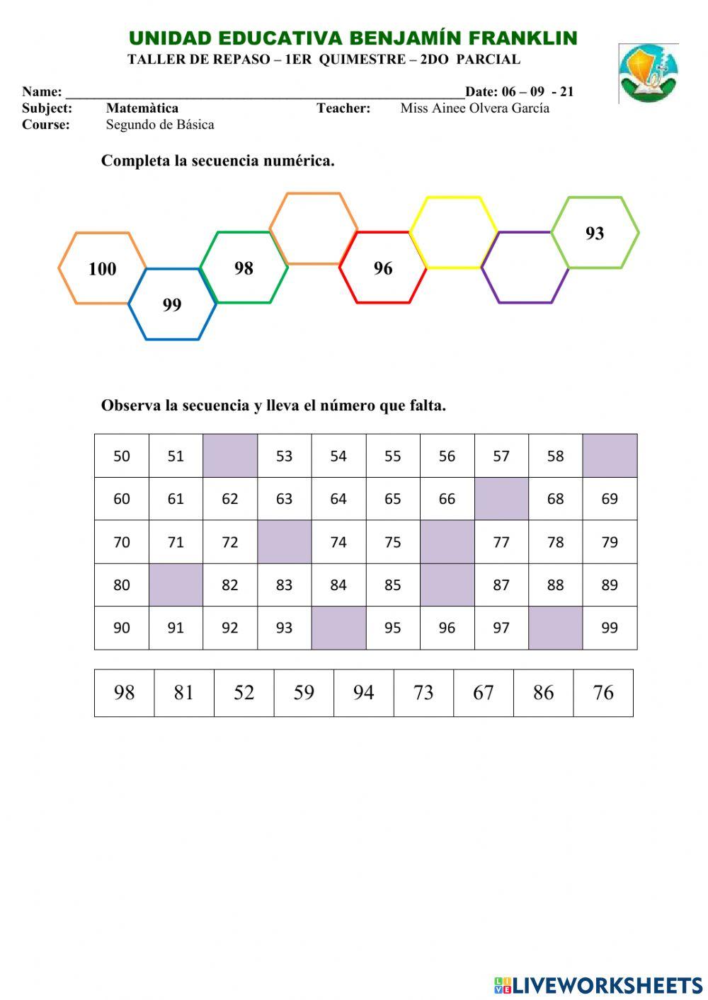 Taller de repaso mate