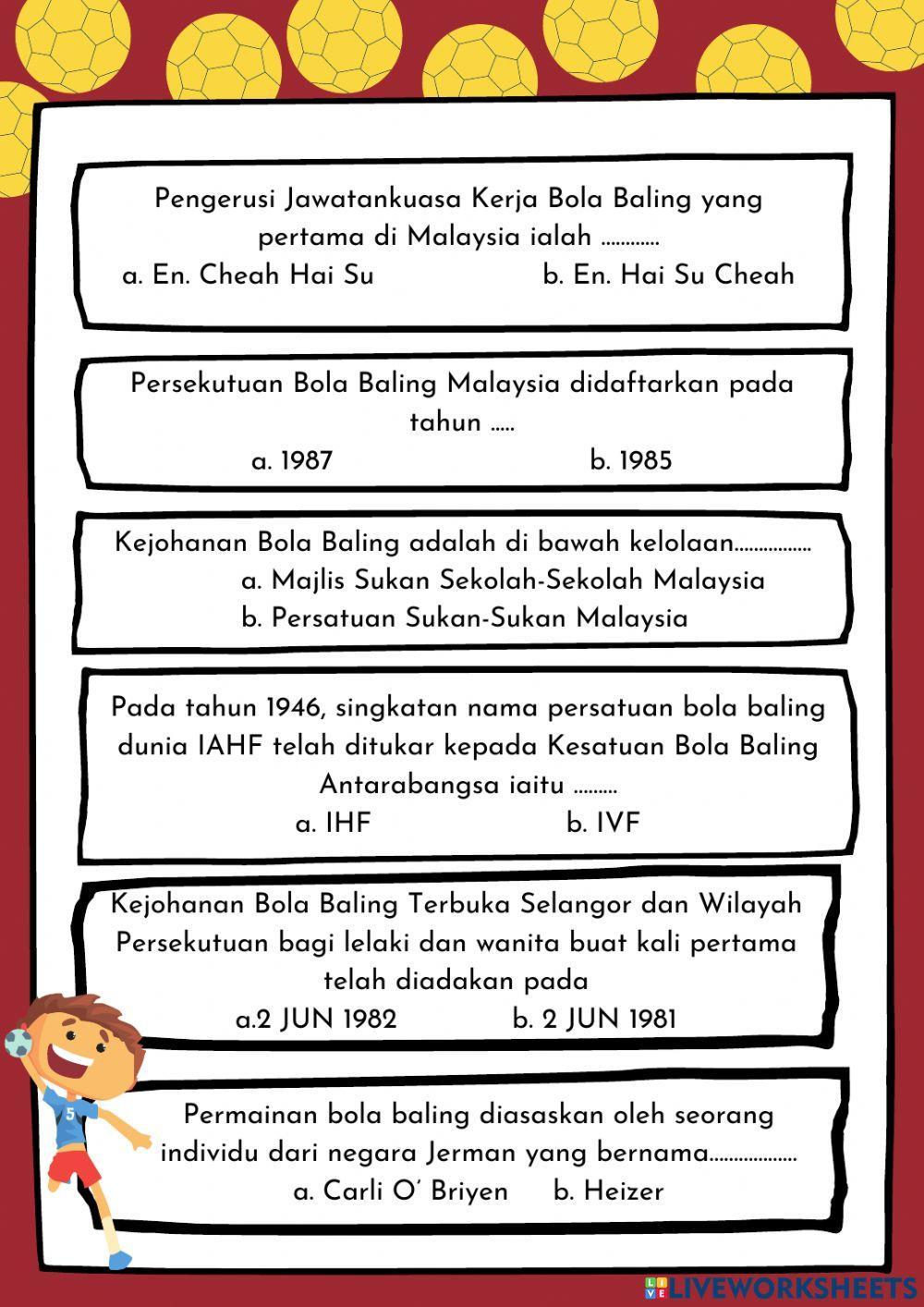 Kuiz sejarah bola baling