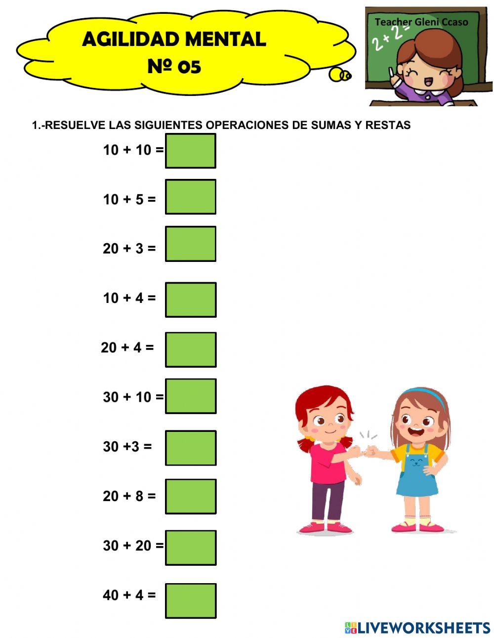 Agilidad mental nº 5