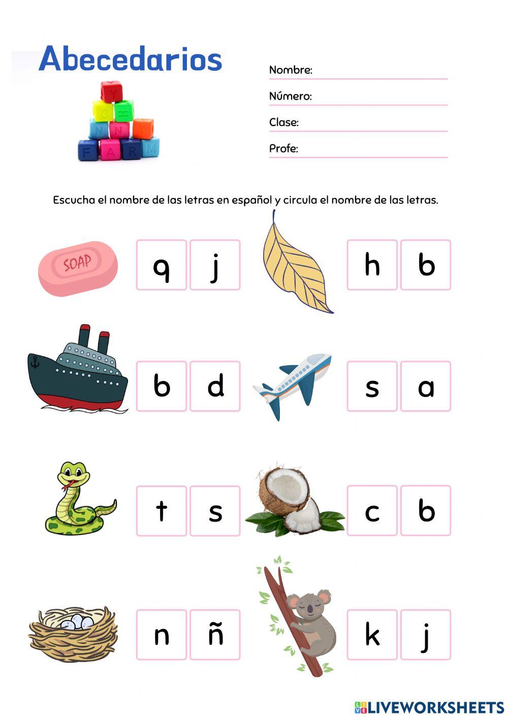 Abecedarios (Escuchar)