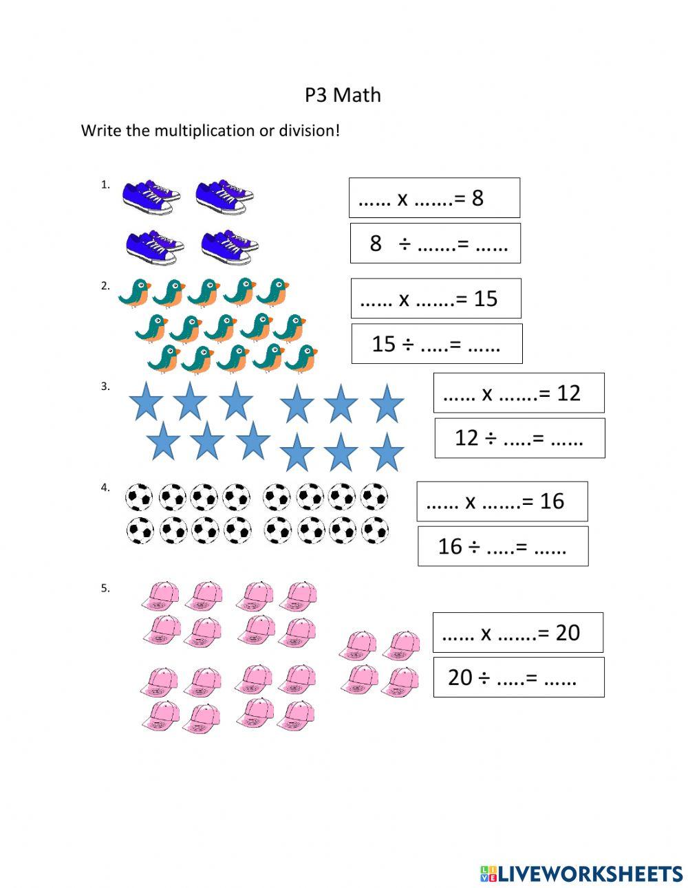Multiplication or division
