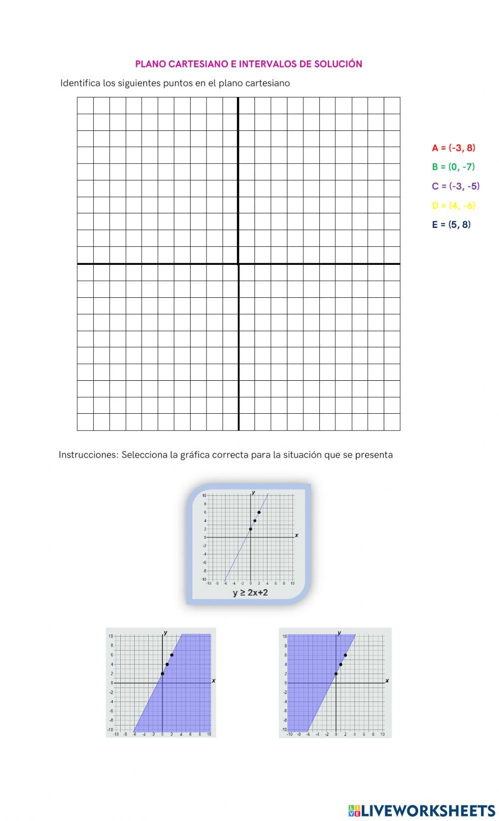 Graficación e intervalos