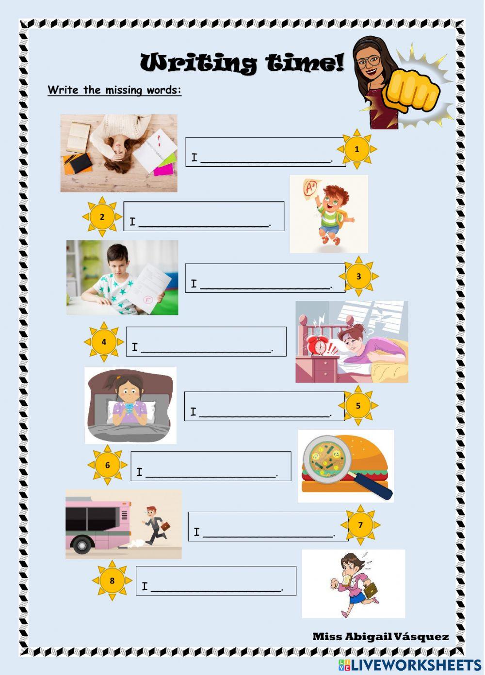 Writing - Emotions 2