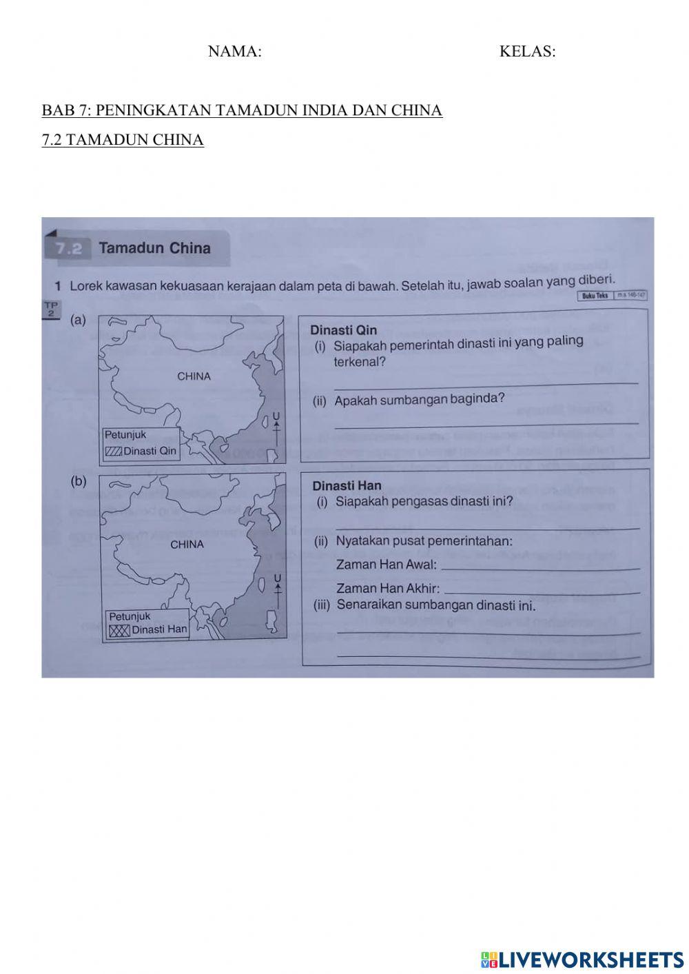 Latihan 7 2 Online Exercise For Live Worksheets Latihan 7 2 Online Exercise For Live Worksheets