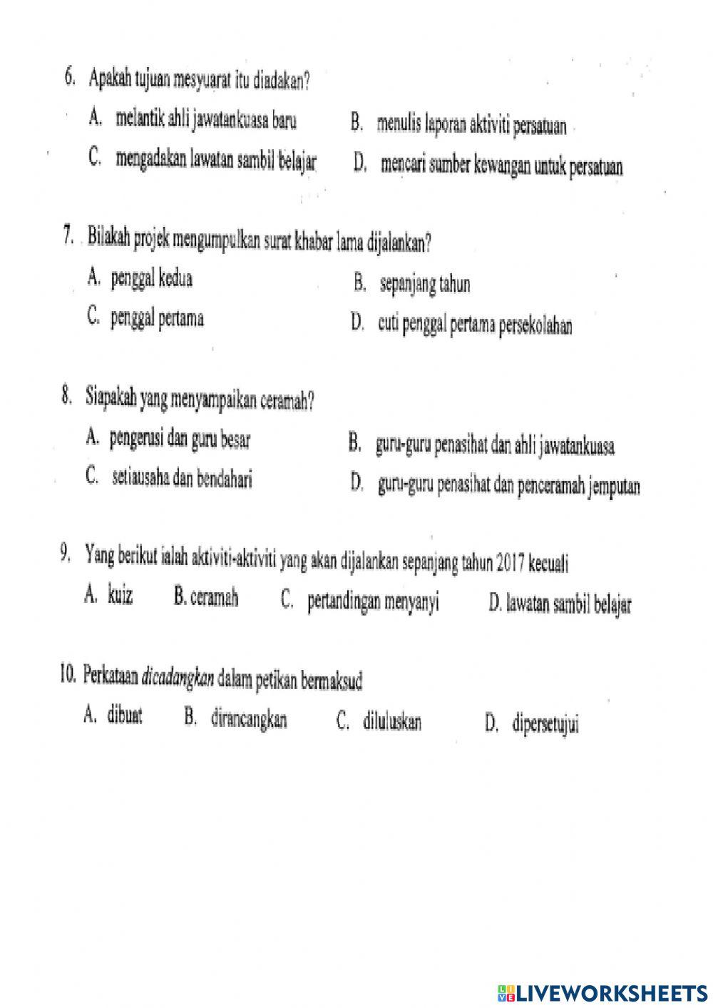 2018国语（6-10）