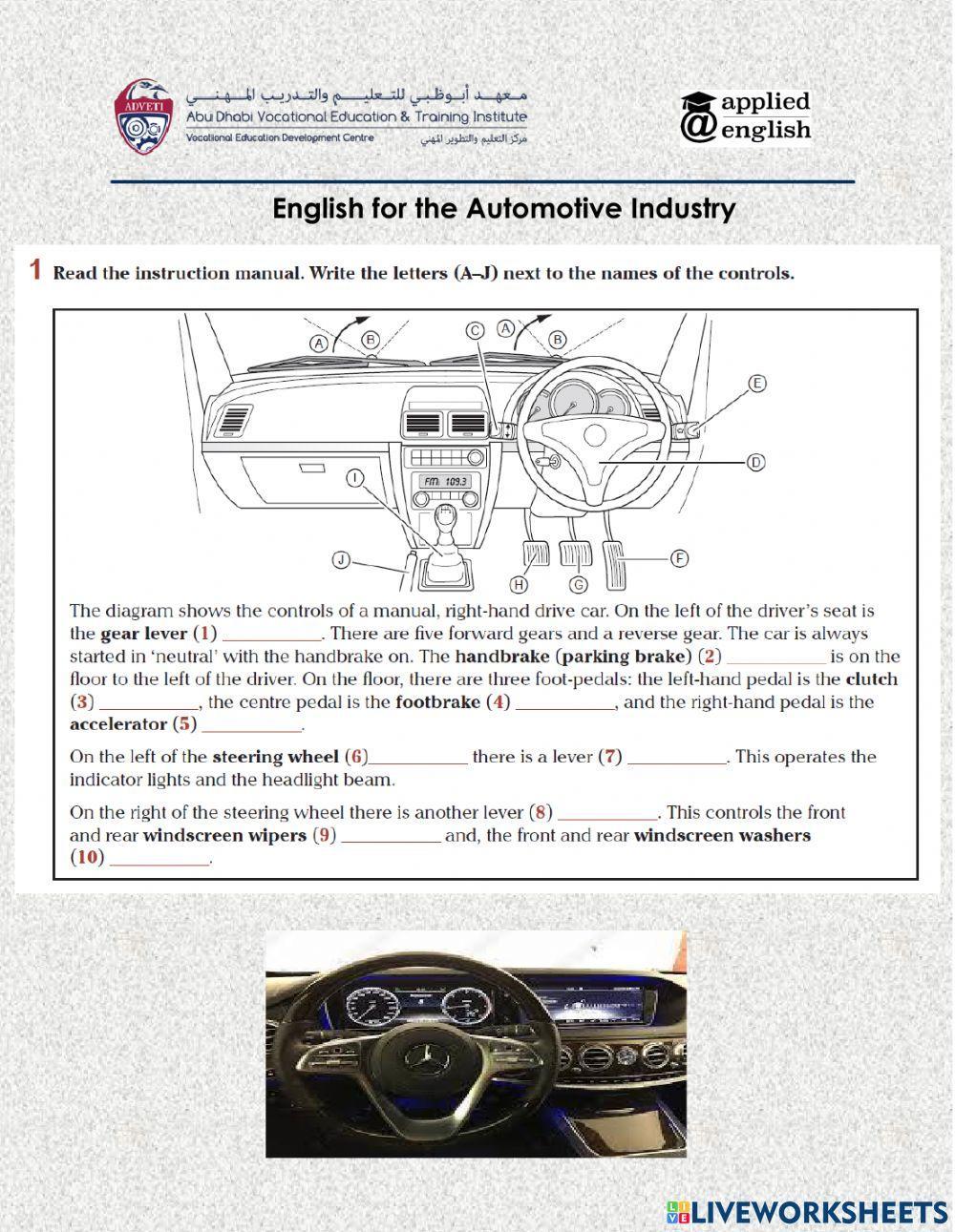 Automotive English