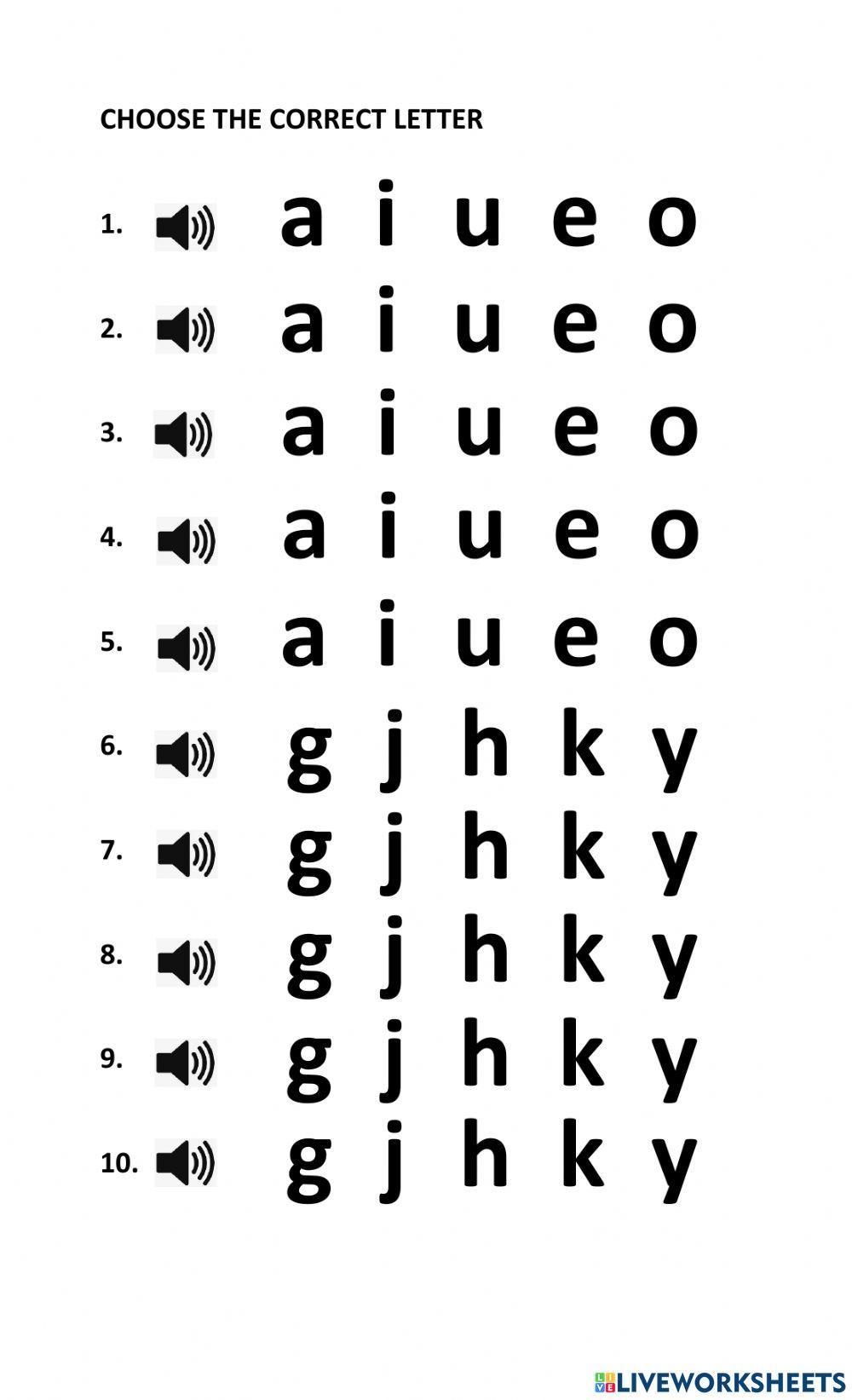 Alphabets
