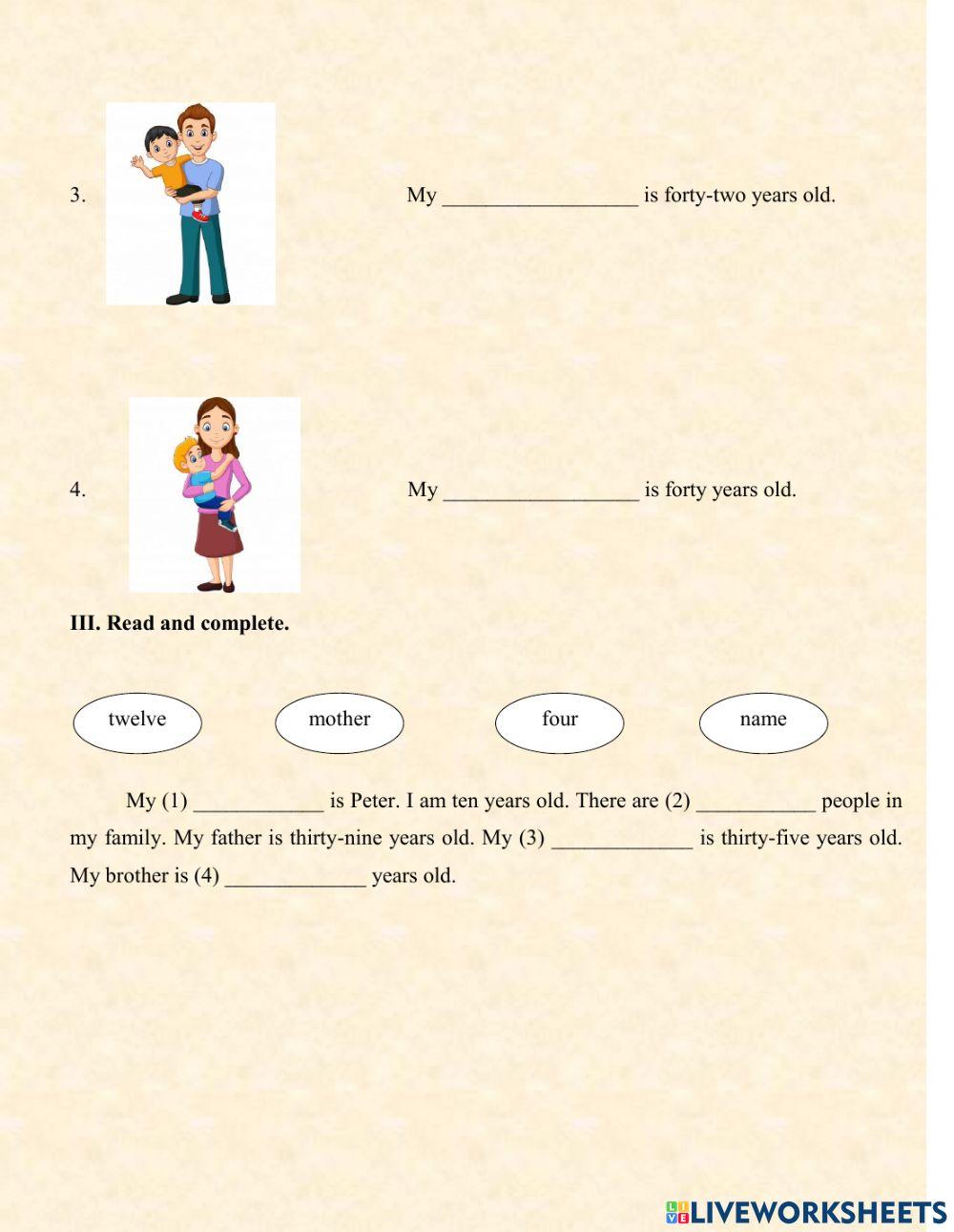 Test 3 grade 3