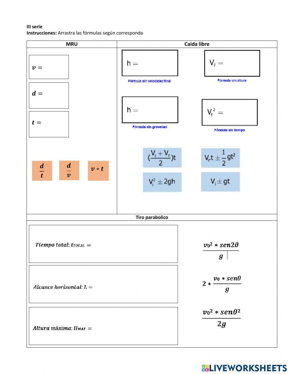 Movimiento Parabólico