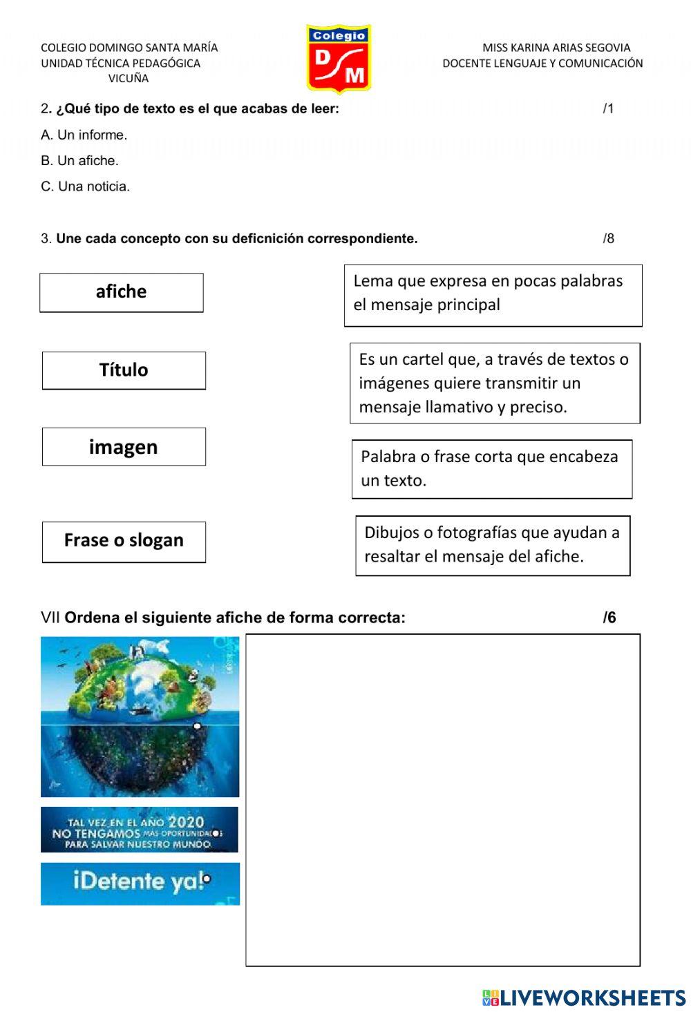 Evaluacion conectores