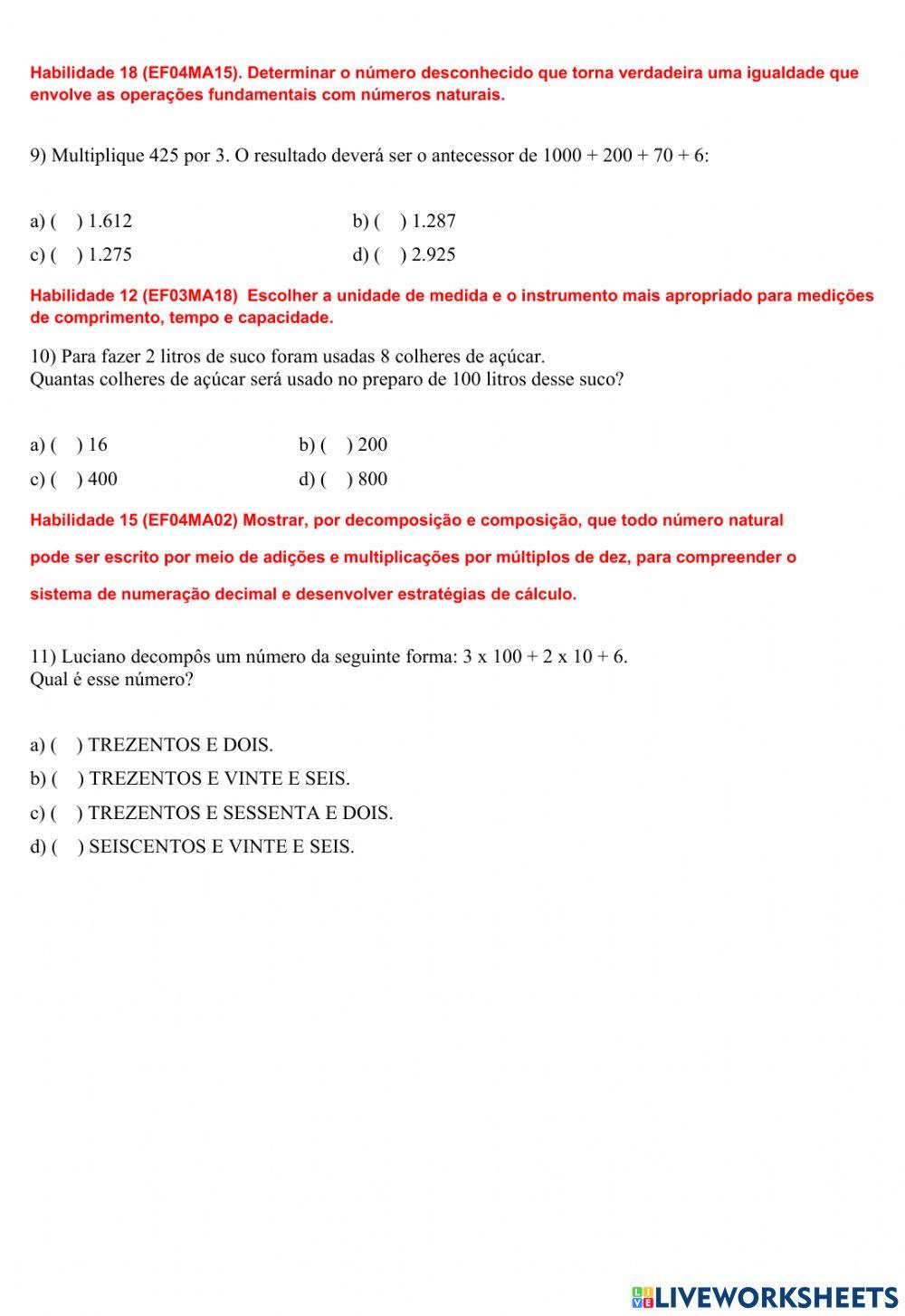 Intervenção pedagógica