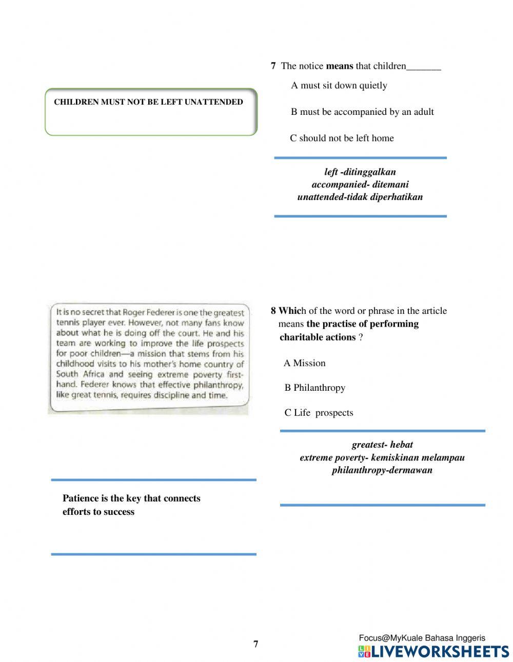 Ujian Pentaksiran 1: Set 1