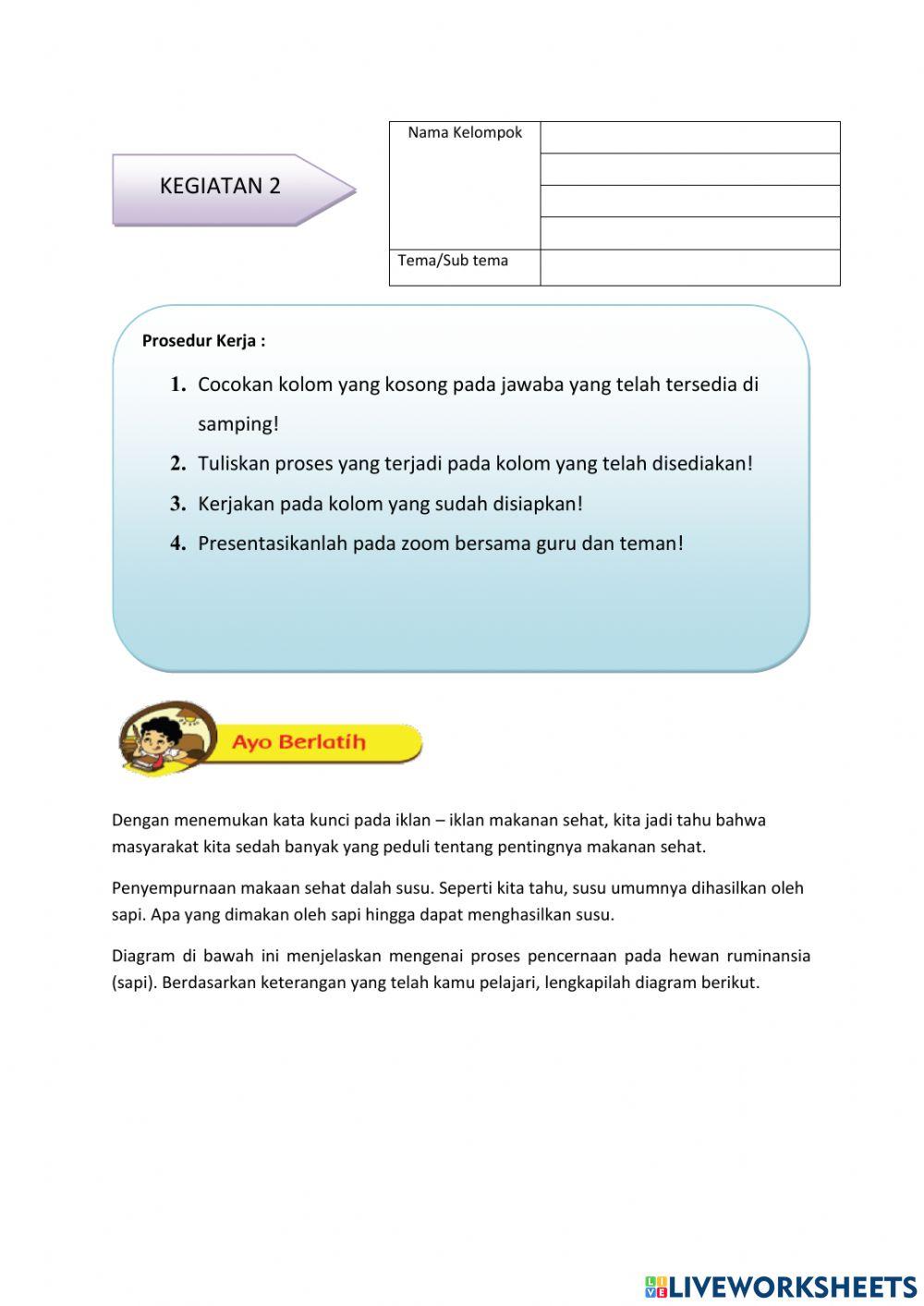 LKPD Kegiatan Pembelajaran 2