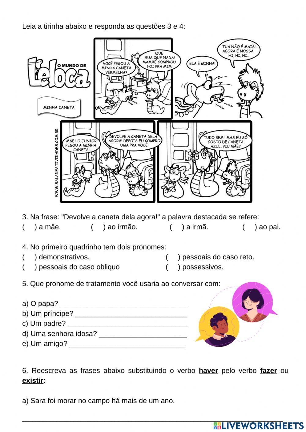 Recuperação de Português