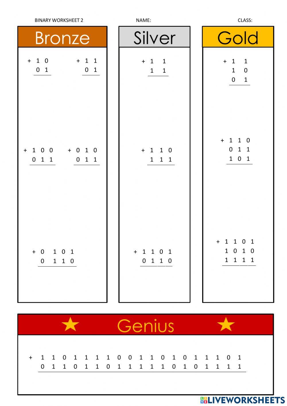 Louisej binary addition 3815384 liveworksheets