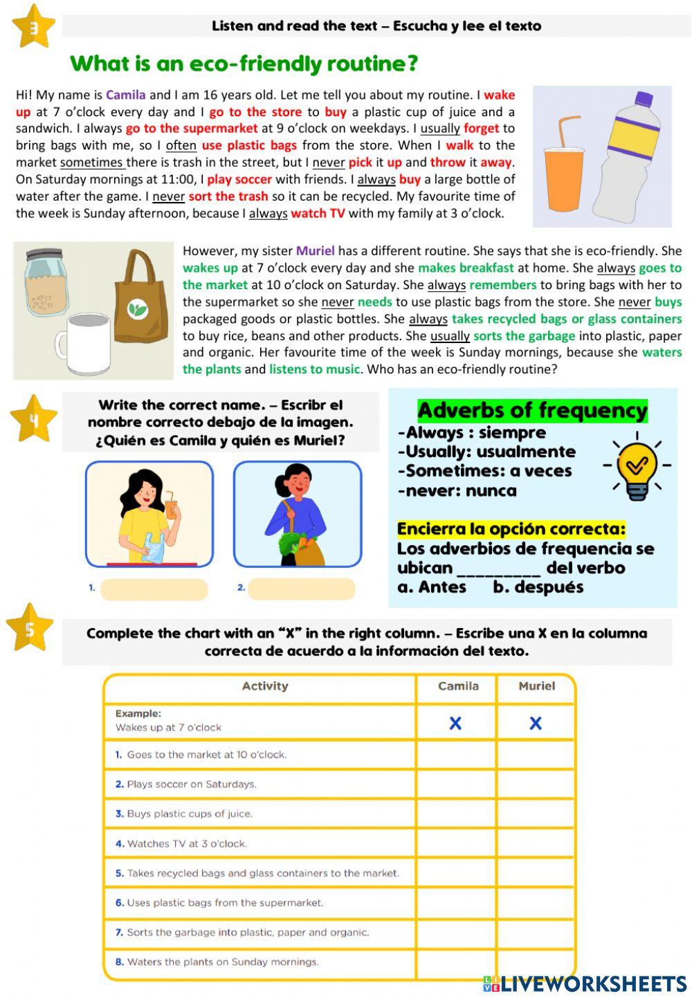 Activity 1 Learning experience 6 A1