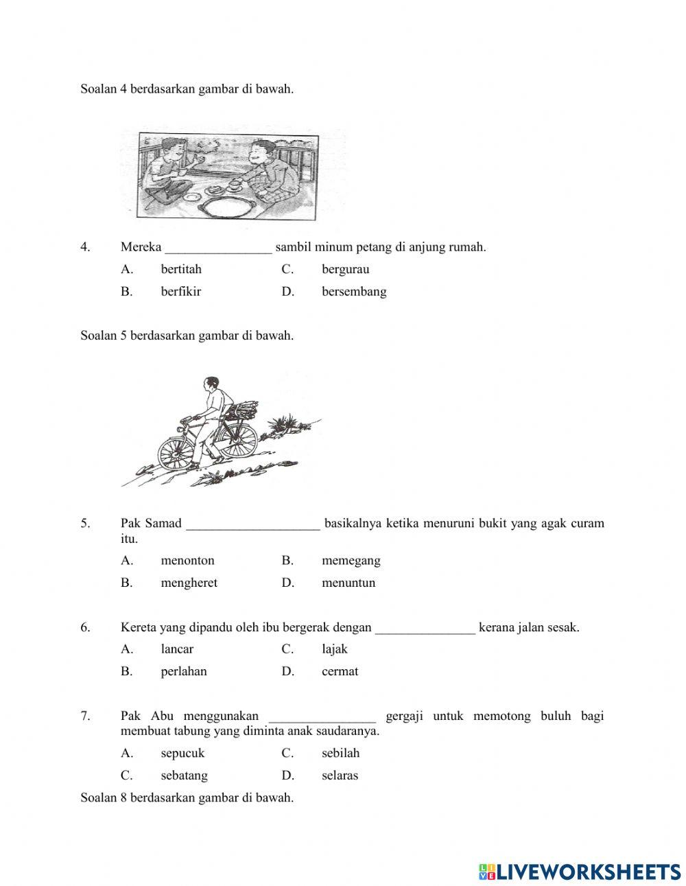 Latihan Tatabahasa 1