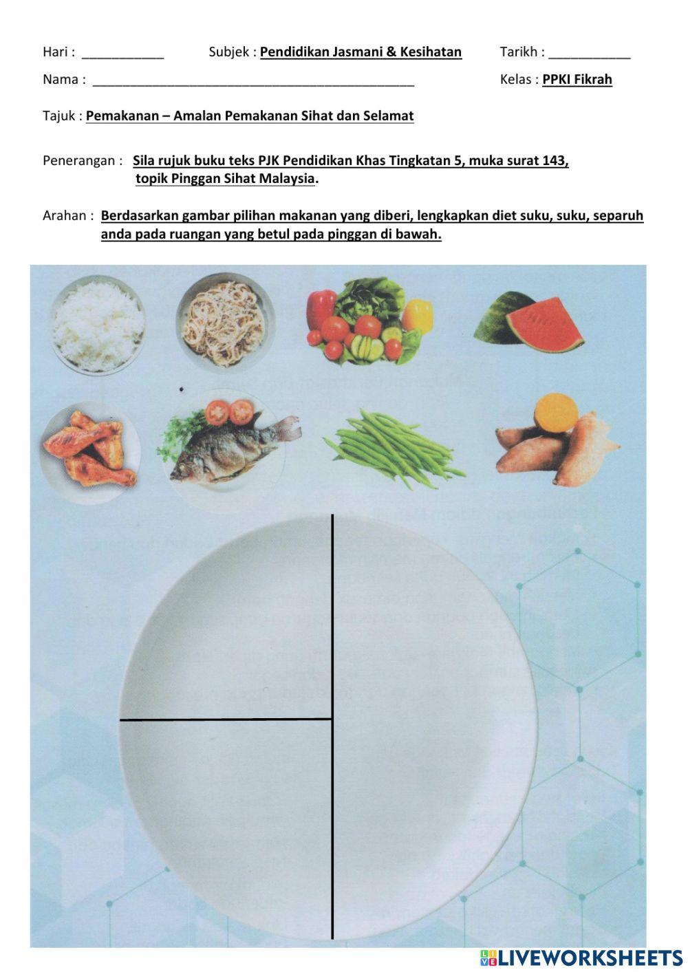 Pjk ppki tingkatan 5 : pemakanan