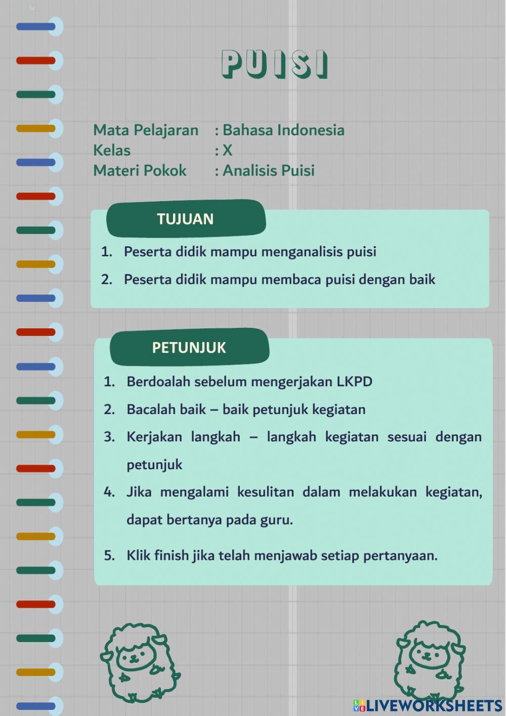 Puisi Puisi